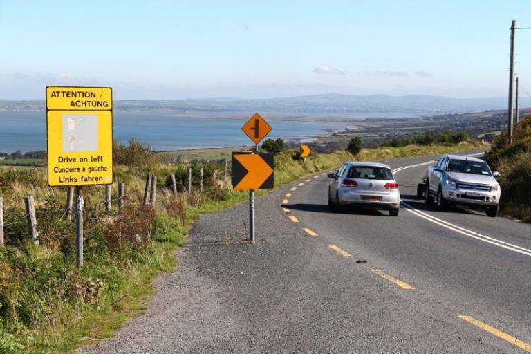 Why do you drive on the left in Ireland?