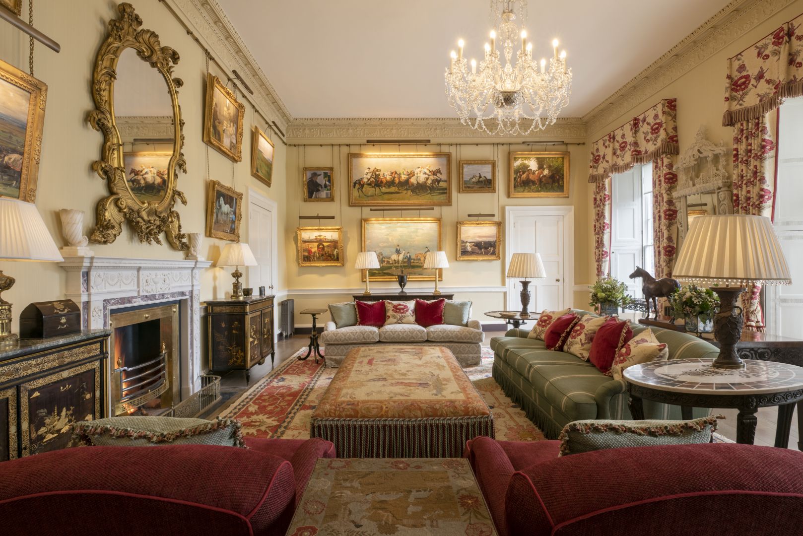 Drawing Room | Cashel Palace | Ireland Chauffeur Travel